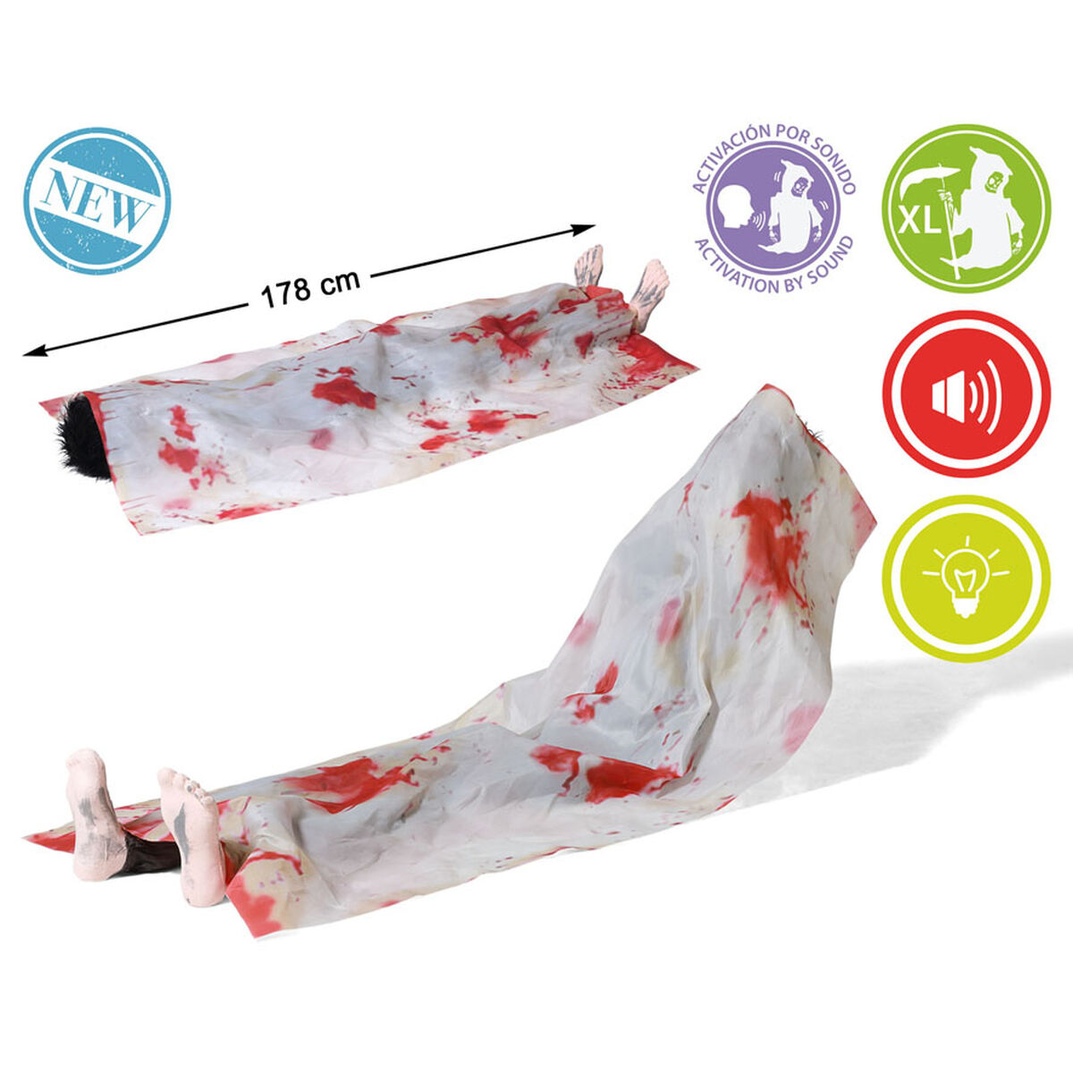 Accessori per travestimenti Cadavere 3 S1132692_1