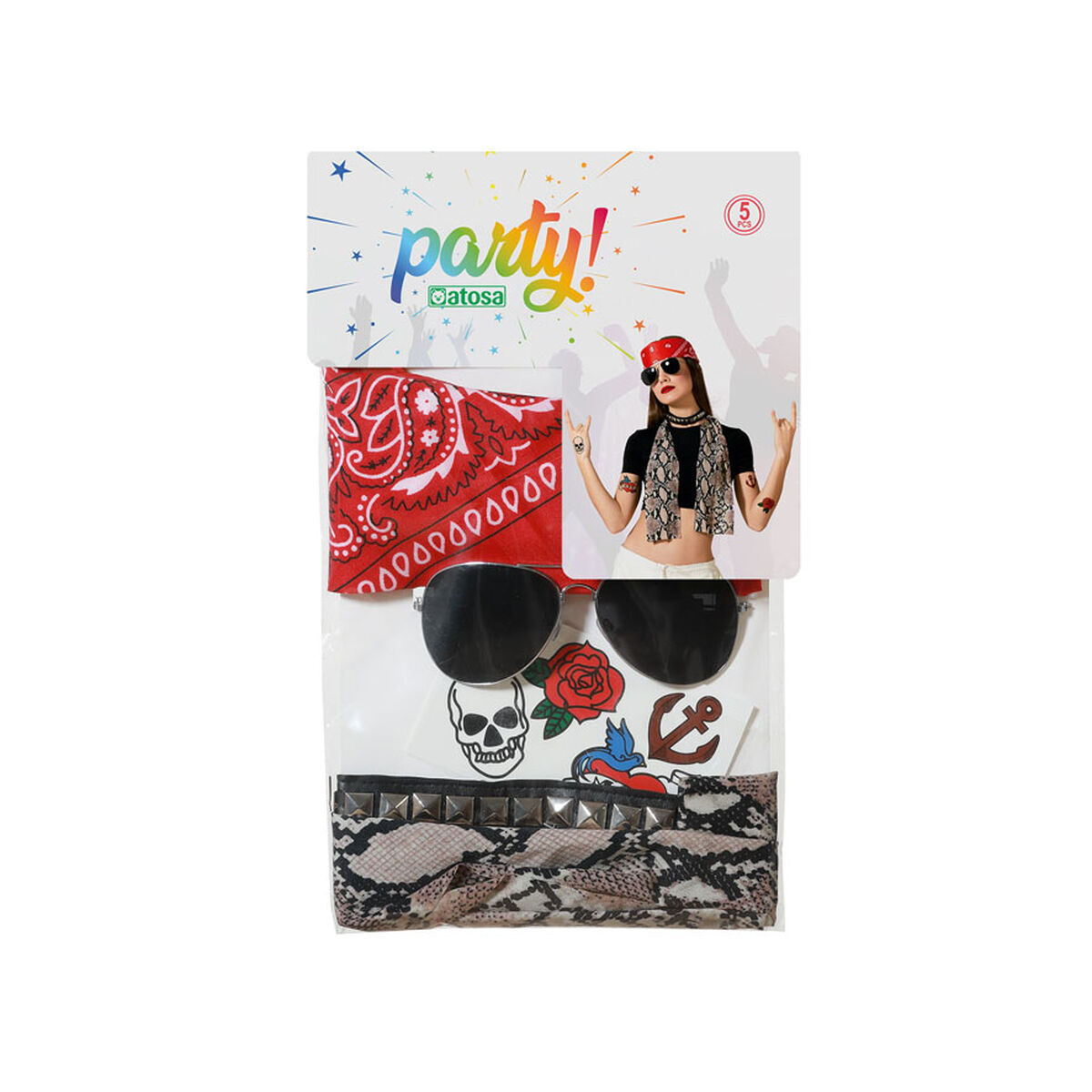 Accessori per travestimenti Motociclista 2 S1136400_0