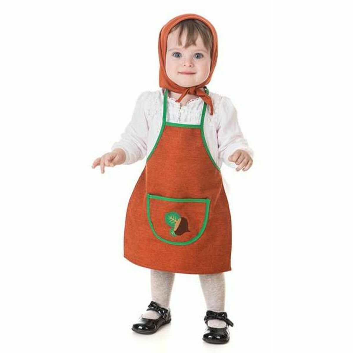 Costume per Bambini Sella di castagno Verde Arancio 2 S2433583_0
