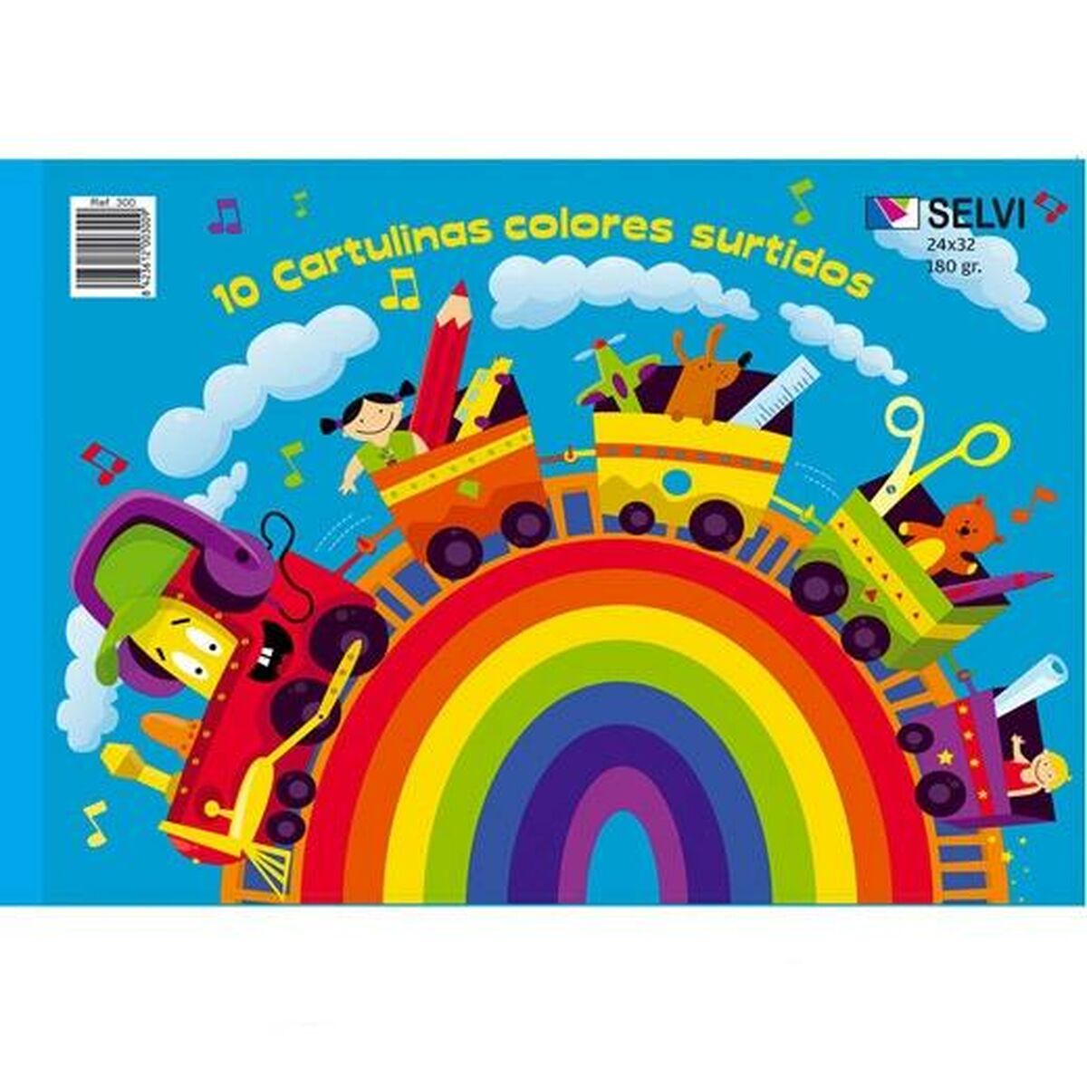 Cartoncini SELVI Multicolore 24 x 32 cm (20 Unità) 3 S8435722_1