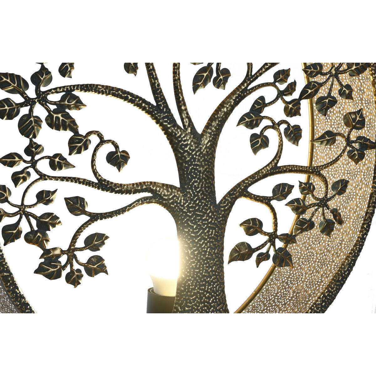 Lampada da Parete Home ESPRIT Dorato Metallo 50 W Albero 220 V 50 x 13 x 50 cm 7 S3054248_5