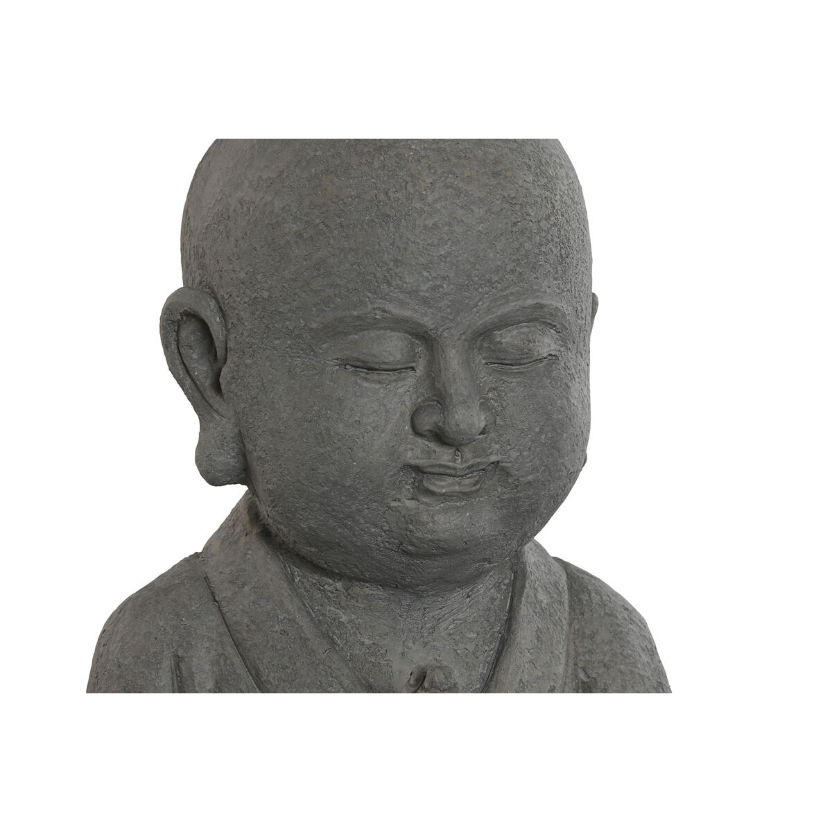 Statua Decorativa Home ESPRIT Grigio Frate Orientale 30 x 30 x 51 cm 4 S3056068_2