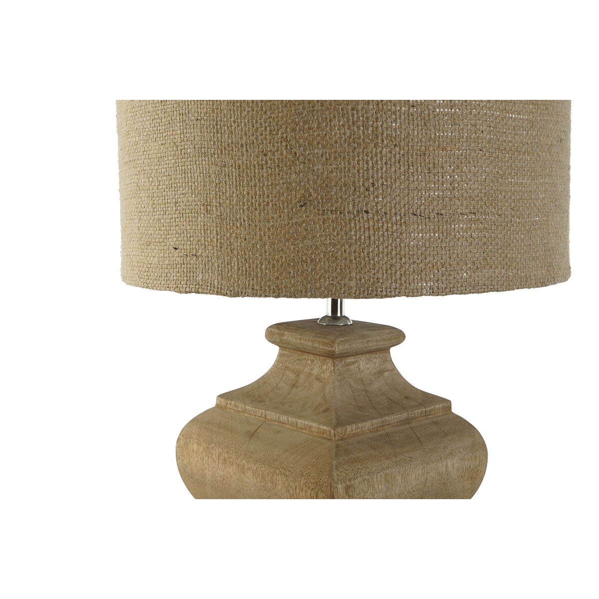 Lampada da tavolo Home ESPRIT Naturale Juta Legno 50 W 220 V 36 x 36 x 58 cm 3 S3059226_1