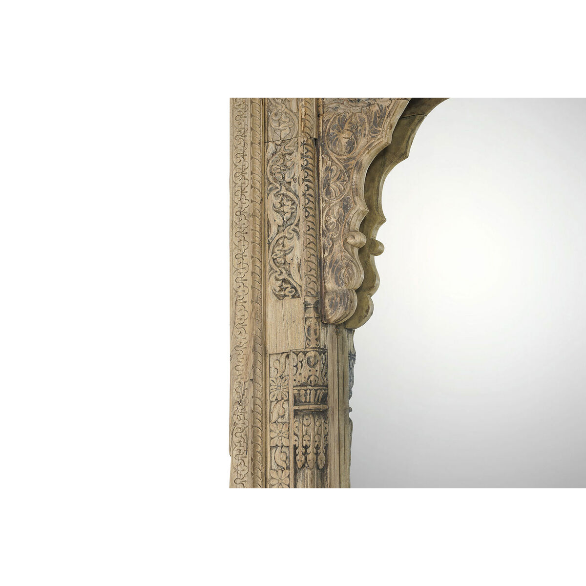 Specchio da parete Home ESPRIT Naturale 160 x 14,5 x 260 cm 4 S3059571_2