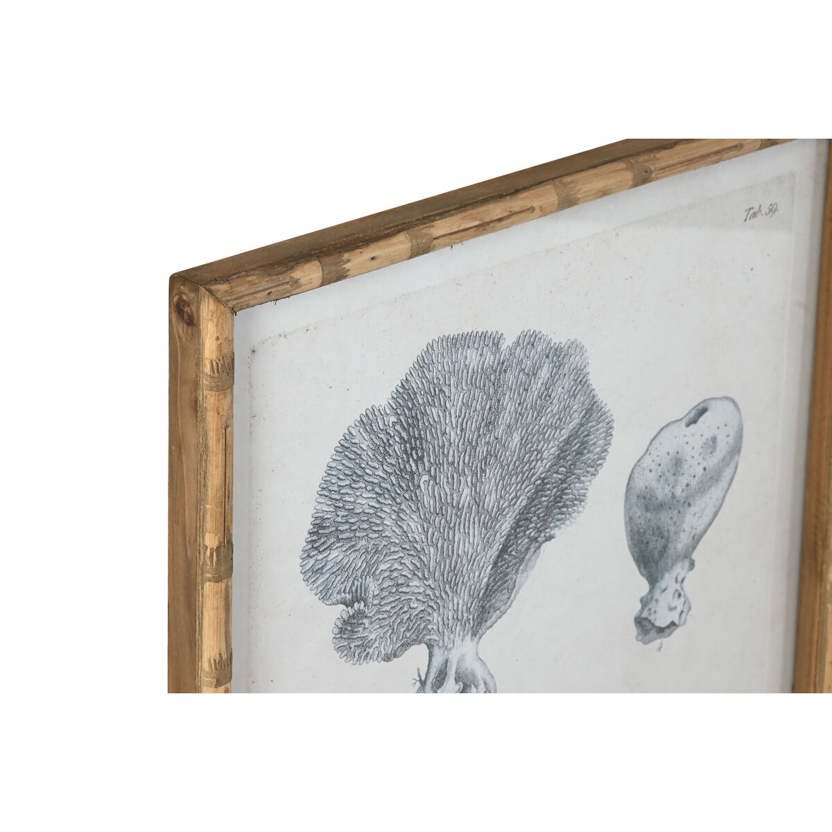 Quadro Home ESPRIT Grigio Mediterraneo 50 x 3 x 60 cm (6 Unità) 3 S3059852_1