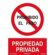 Insegna Archivo 2000 "PROHIBIDO EL PASO PROPIEDAD PRIVADA" polipropilene 32 x 30 cm 1 S8431330_0