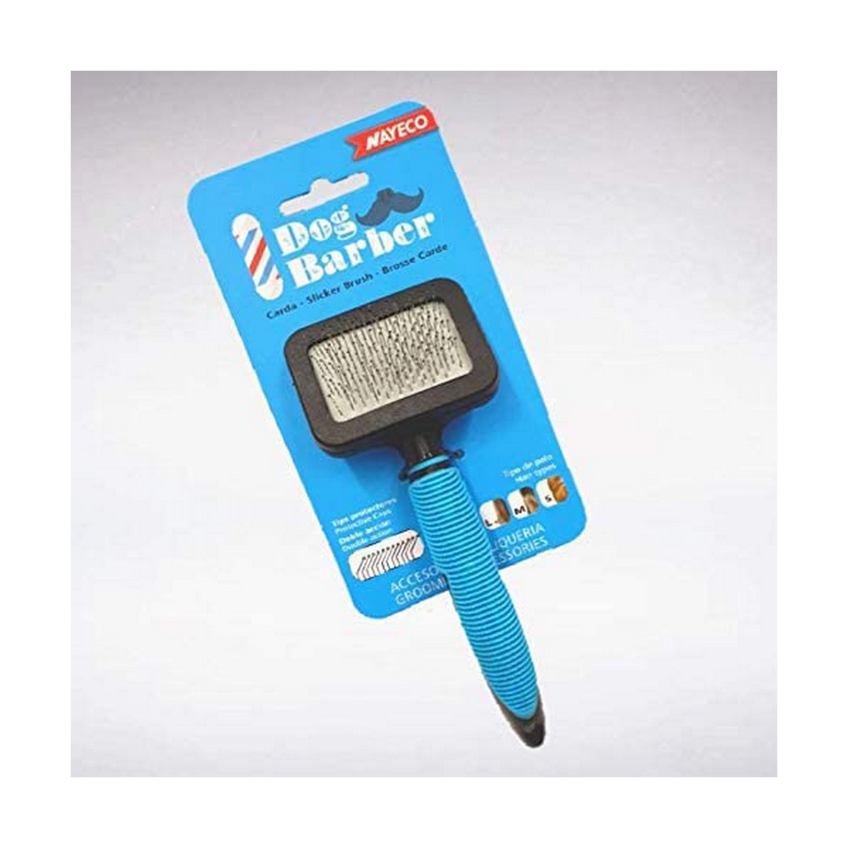 Spazzola per Cani Nayeco Azzurro 3 S7905759_1