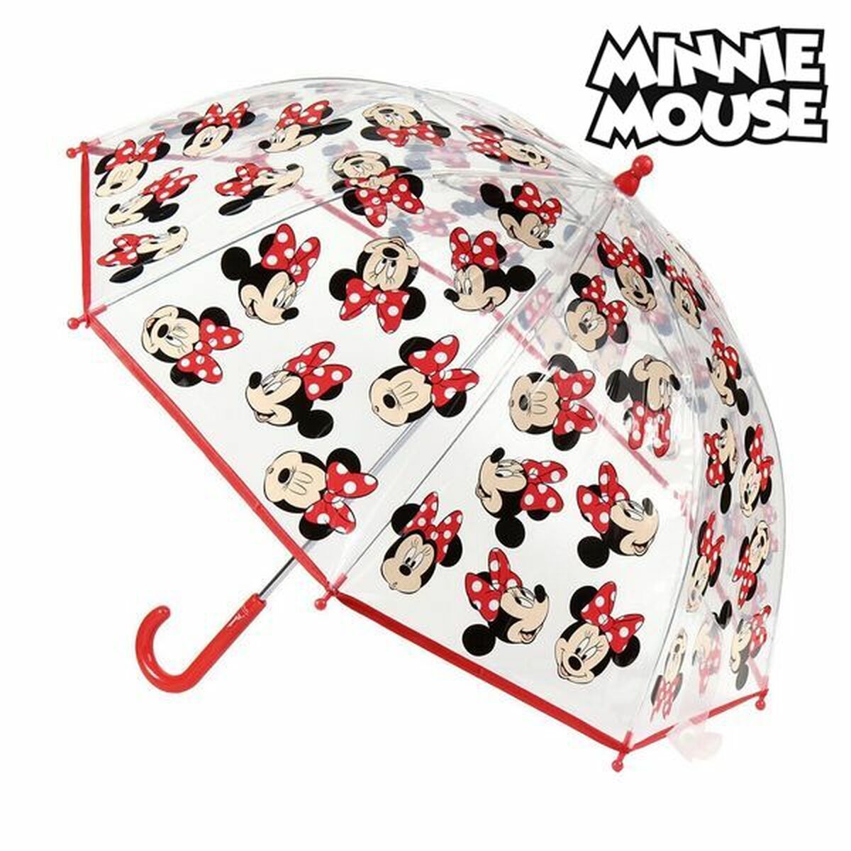 Ombrello a Bolla Minnie Mouse Trasparente (ø 45 cm) 2 S0718810_0