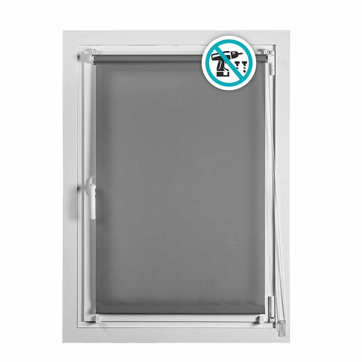 Store a rullo Stor Planet Clip&Fix Grigio 120 x 180 cm 2 S7920138_0