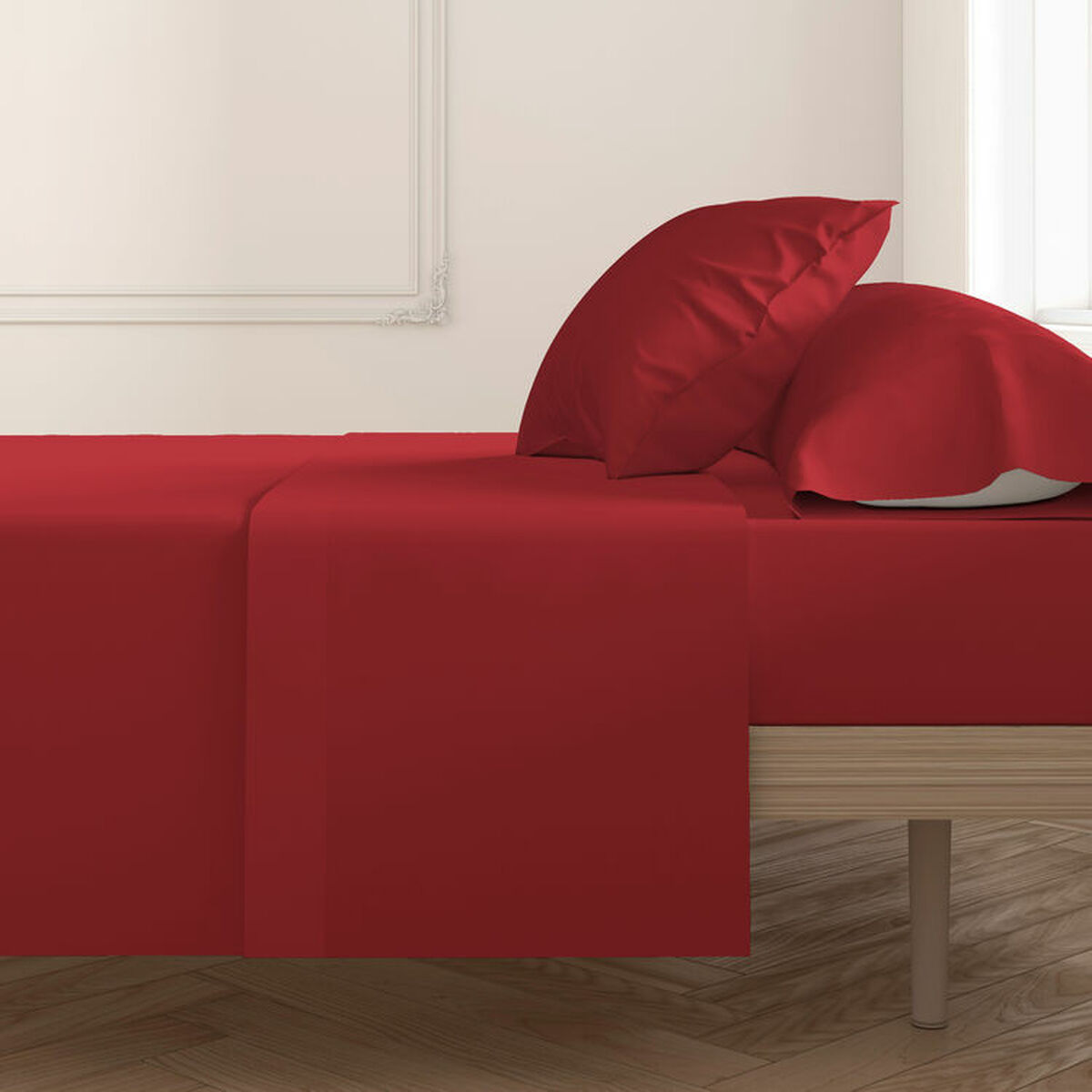Lenzuolo Superiore Happy Home Mix Colors Rosso Singolo 3 D2103727_1