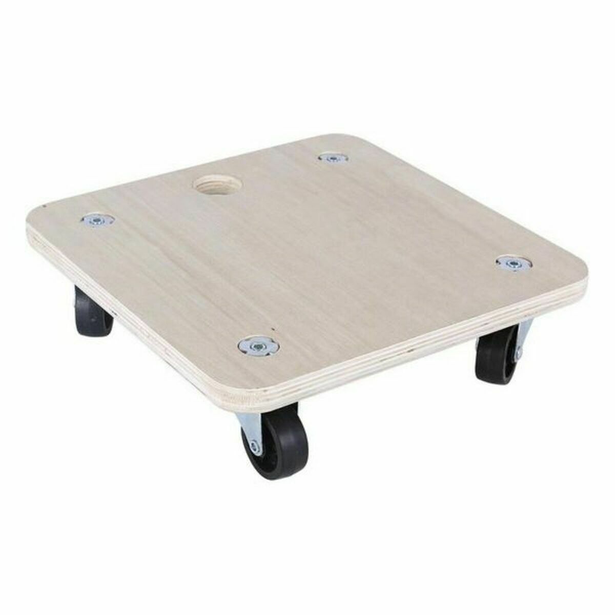 Base di Legno con Ruote Bricotech 58764 (30 x 30 x 8 cm) Legno 30 x 30 x 8 cm 1,8 mm 3 S2230980_1