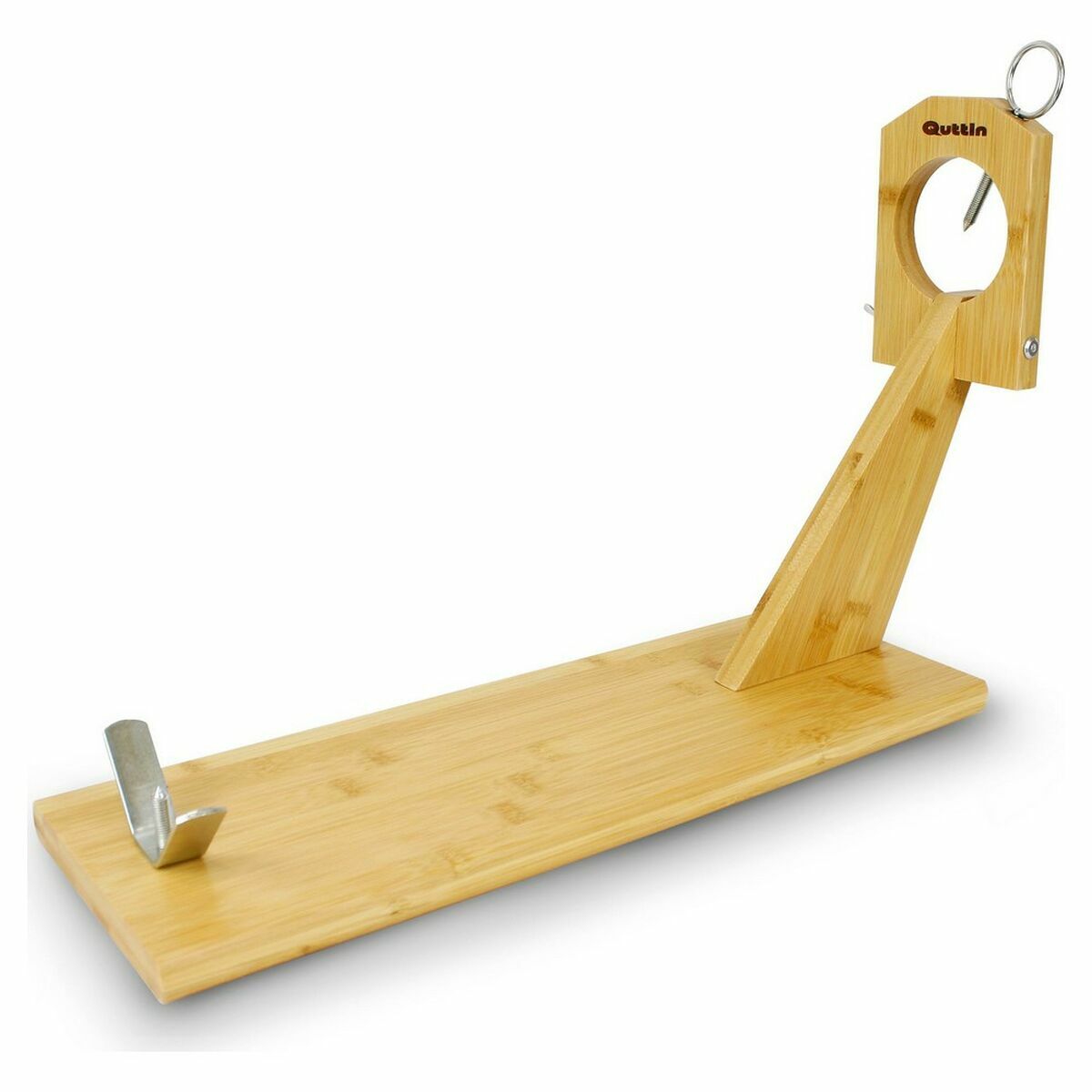 Porta Prosciutto di Legno Quttin Bambù 48,8 x 16,5 x 34 cm (8 Unità) 3 S2229917_1
