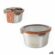Porta pranzo Ermetico Quttin Rotonda Acciaio 1L (12 Unità) 1 S2230305_0