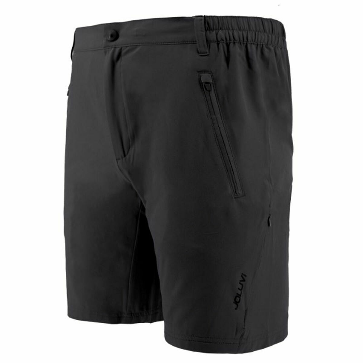 Pantaloni Corti Sportivi da Uomo Joluvi Outdoor Munster Nero Montagna 3 S64111913_1