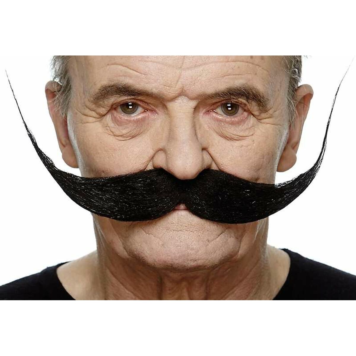 Baffi My Other Me Taglia unica Nero Accessori per travestimenti 2 S2425351_0