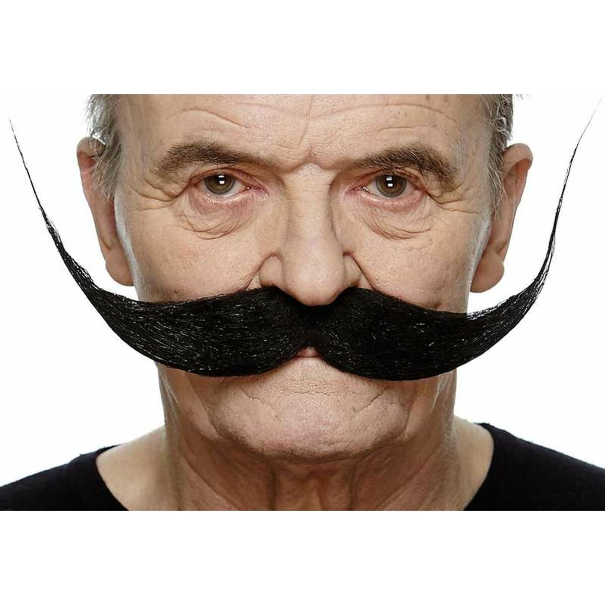 Baffi My Other Me Taglia unica Nero Accessori per travestimenti 3 S2425351_1