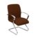 Sedia per Reception Caudete Piqueras y Crespo BALI463 Marrone scuro 1 S5704252_0