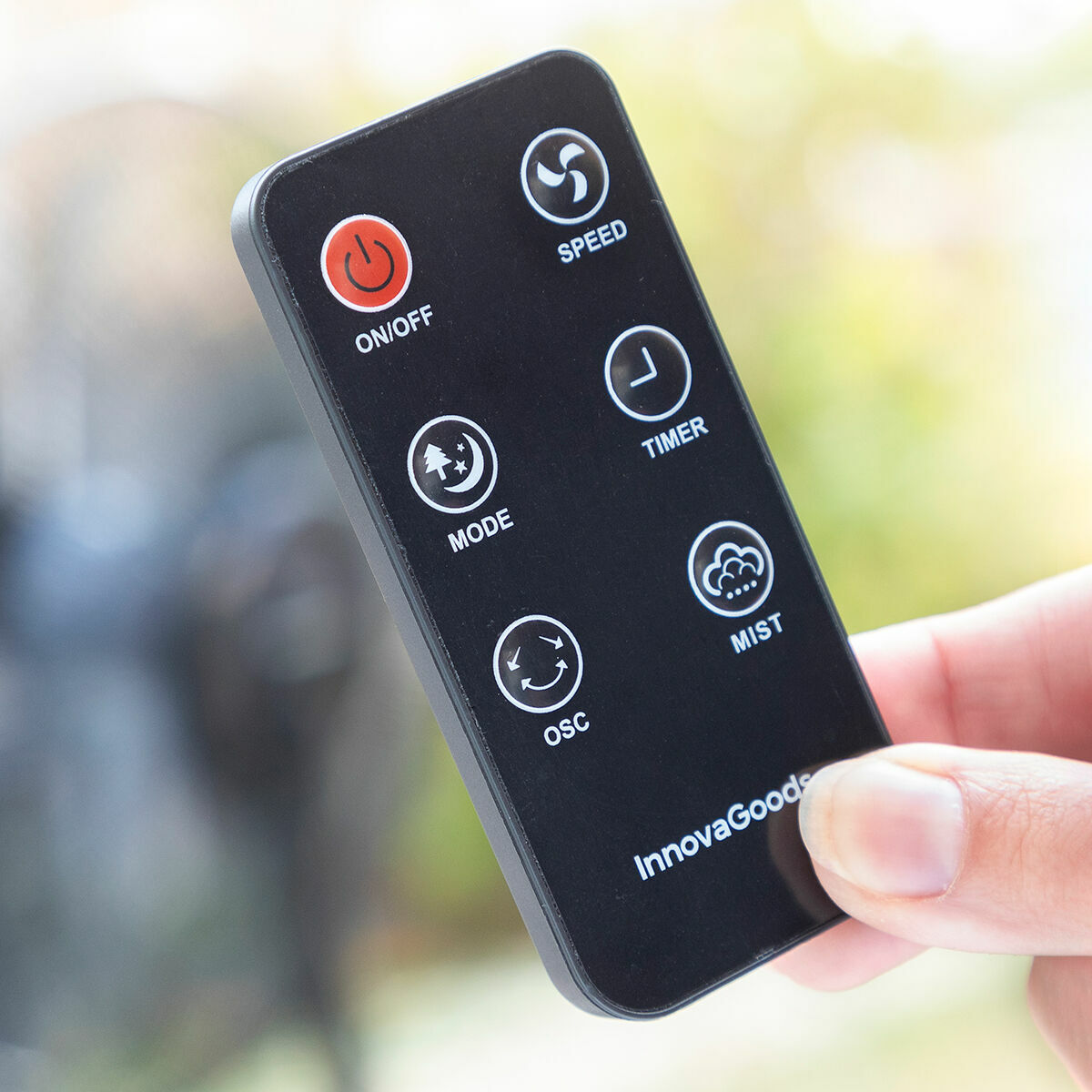 Ventilatore Nebulizzatore da Terra con Telecomando InnovaGoods Nero 90 W 2,8 L (Ricondizionati B) 4 V0704399_2