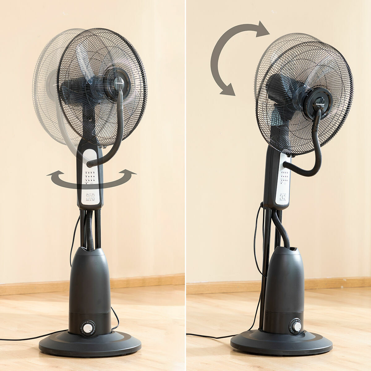 Ventilatore Nebulizzatore da Terra con Telecomando InnovaGoods Nero 90 W 2,8 L (Ricondizionati B) 9 V0704399_7