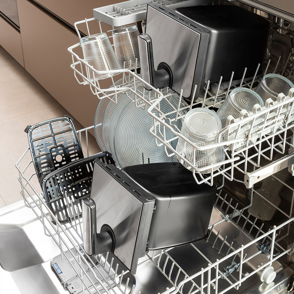 Friggitrice ad Aria InnovaGoods Nero 3400 W 8 L Acciaio inossidabile (Ricondizionati B) 10 V0702800_8