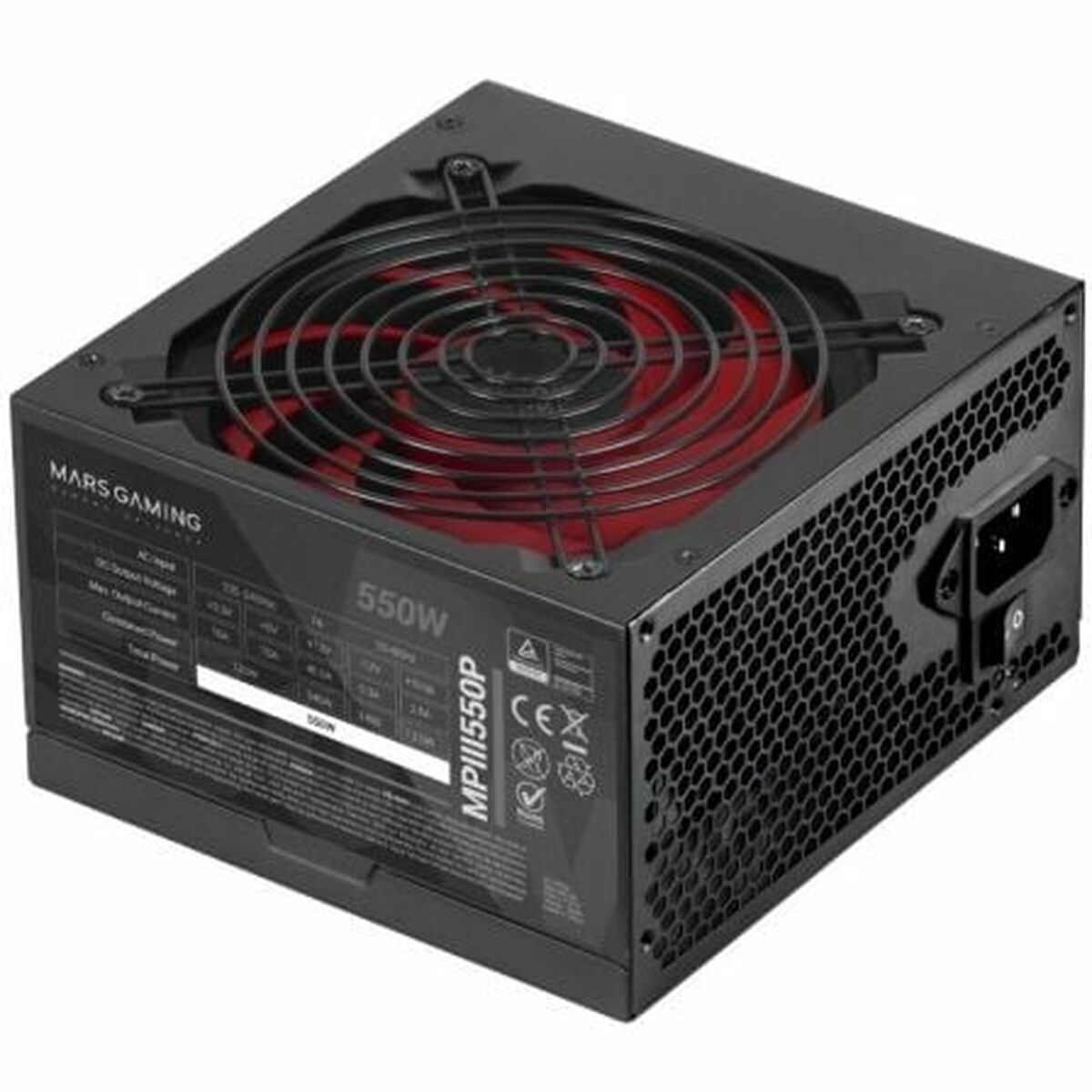 Fonte di Alimentazione Mars Gaming MPIII550P ATX 550 W 2 S9913685_0