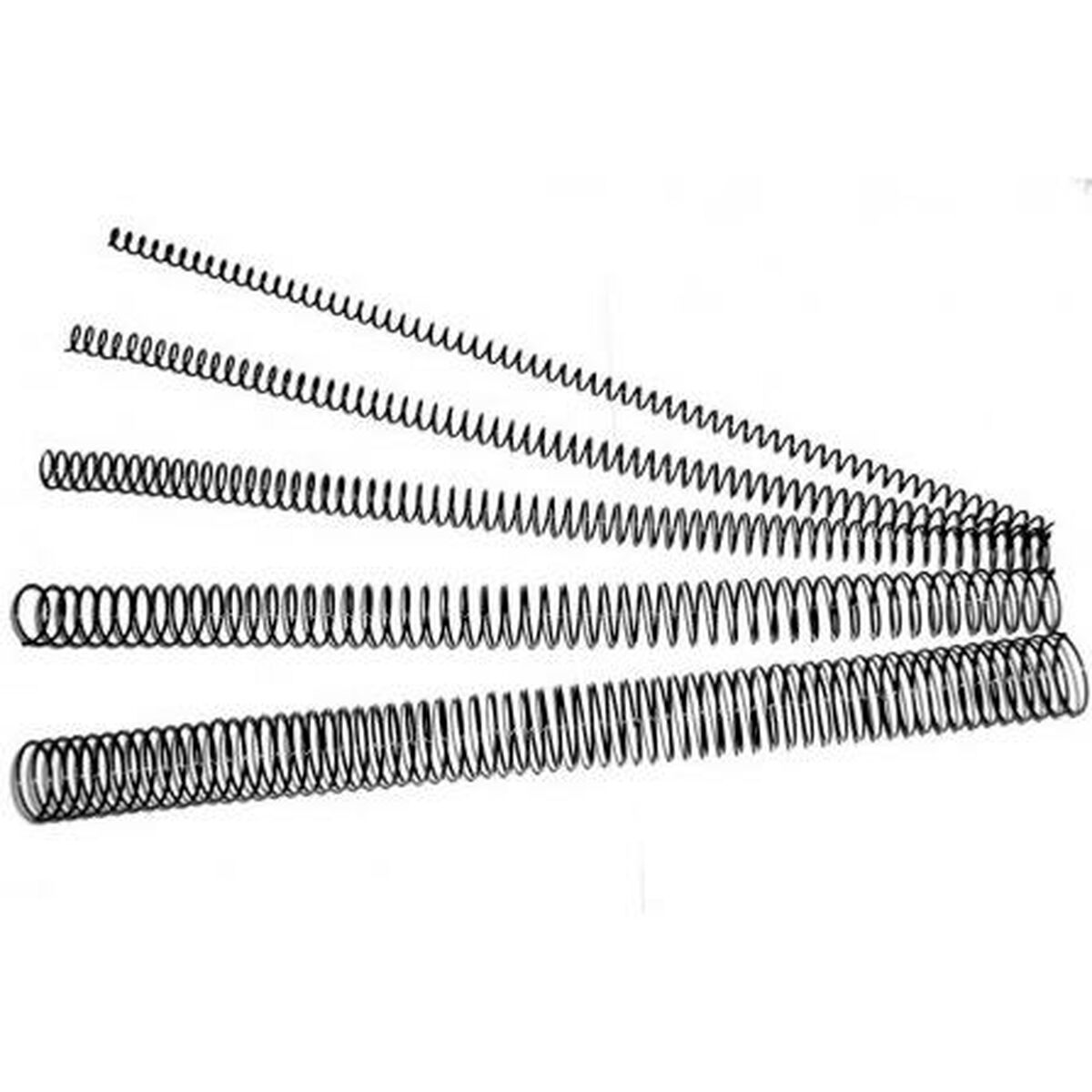Spirali per Rilegatura DHP 5:1 25 Unità Metallo Nero A4 2 S8404044_0