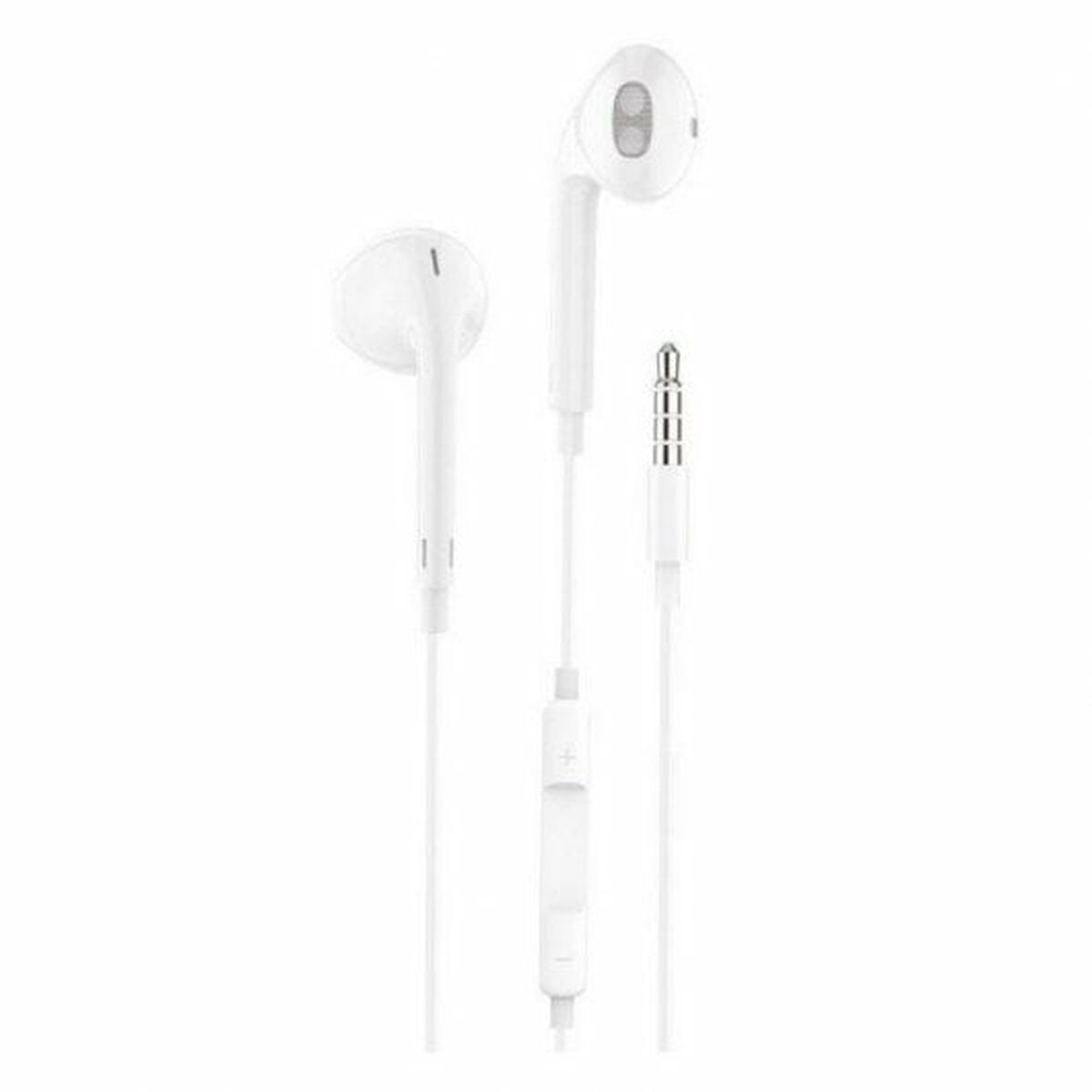 Auricolari con Microfono Tech One Tech TEC1001 Bianco 2 S7924307_0