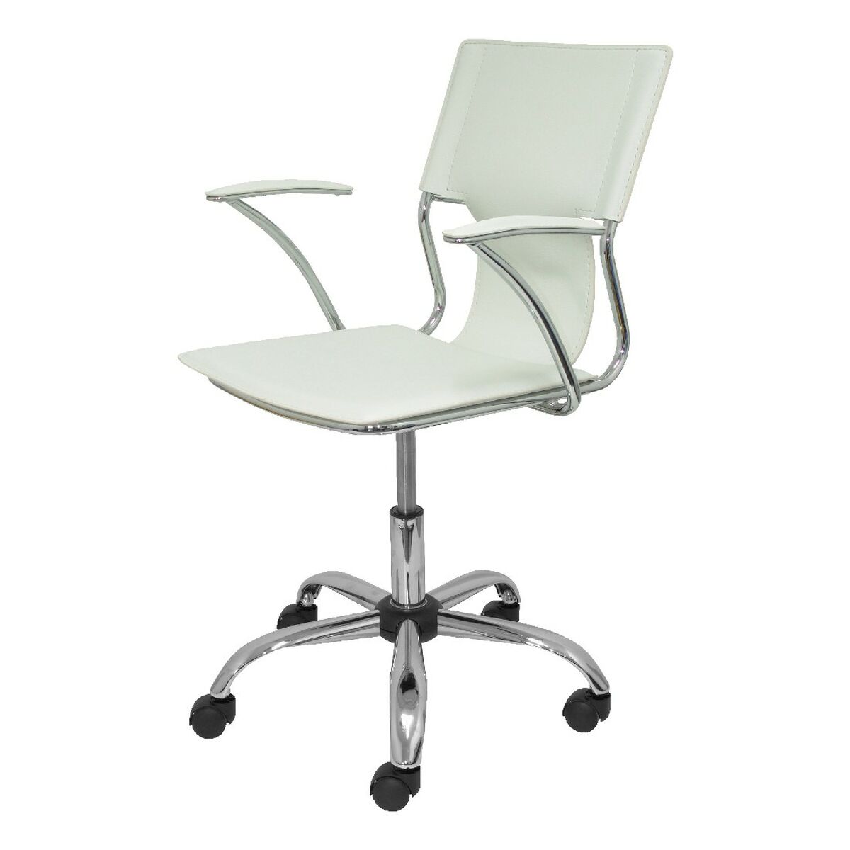 Sedia da Ufficio Bogarra P&C 214BL Bianco 4 S5700270_2