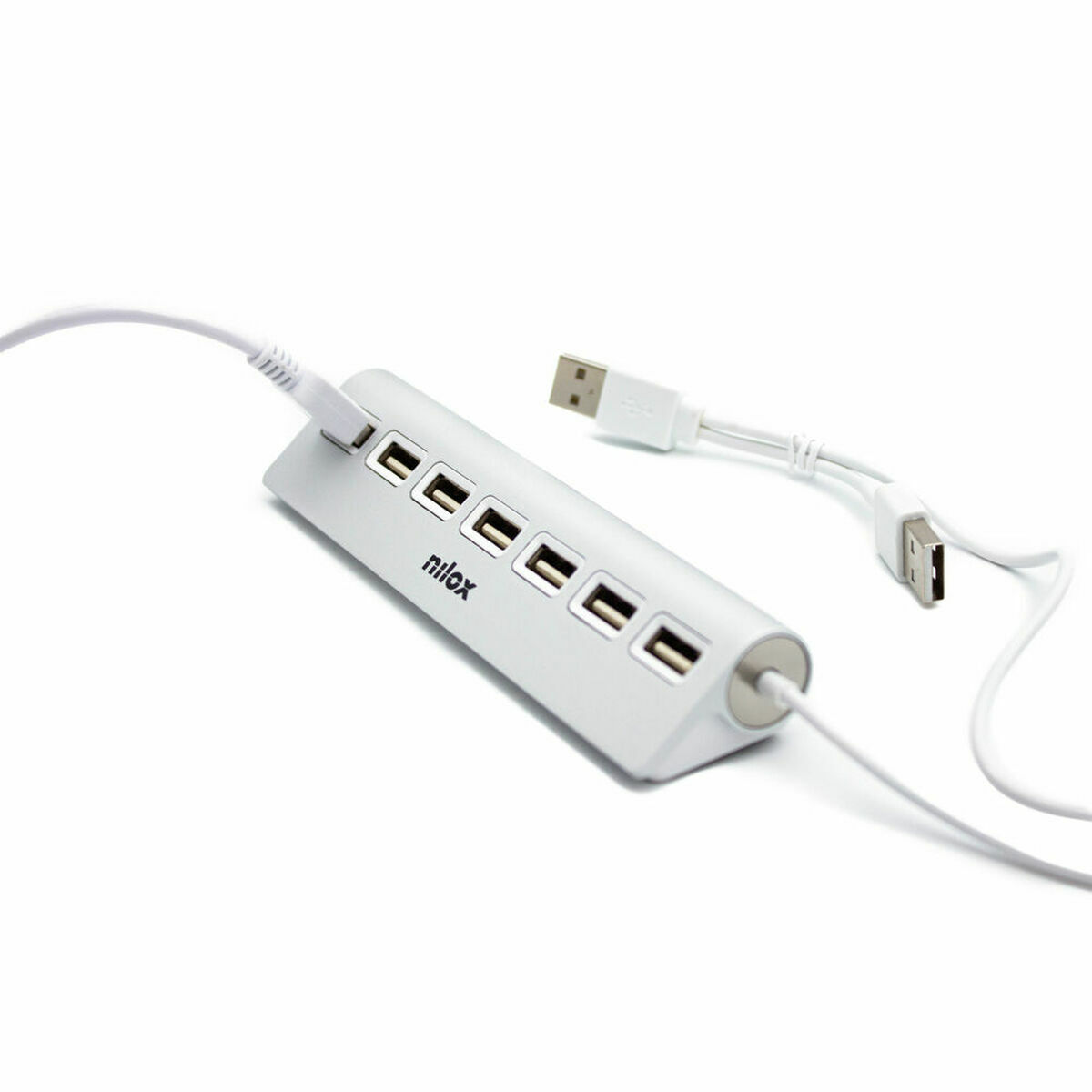 Hub USB Nilox NXHU7ALU2 Grigio 4 S7753171_2