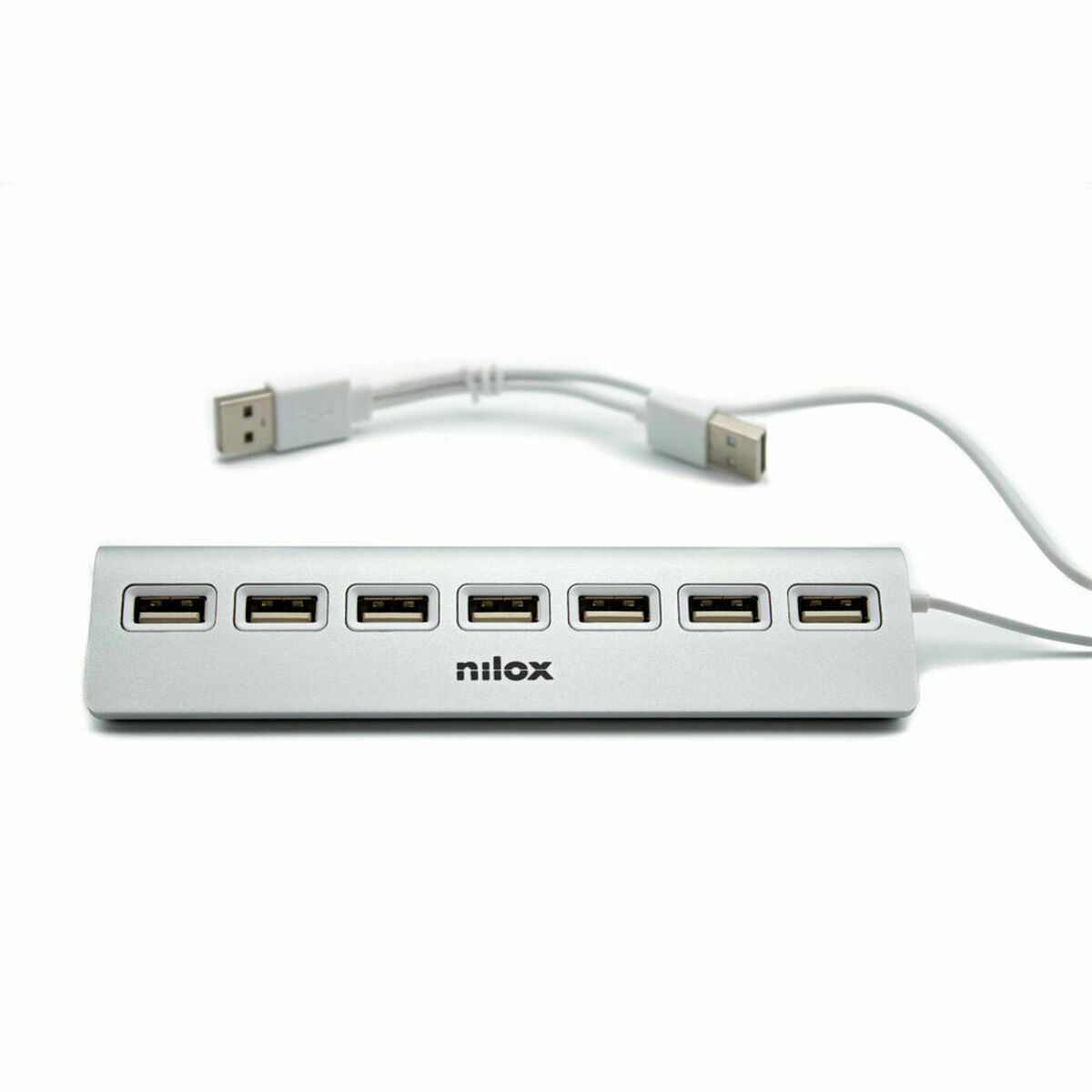 Hub USB Nilox NXHU7ALU2 Grigio 2 S7753171_0