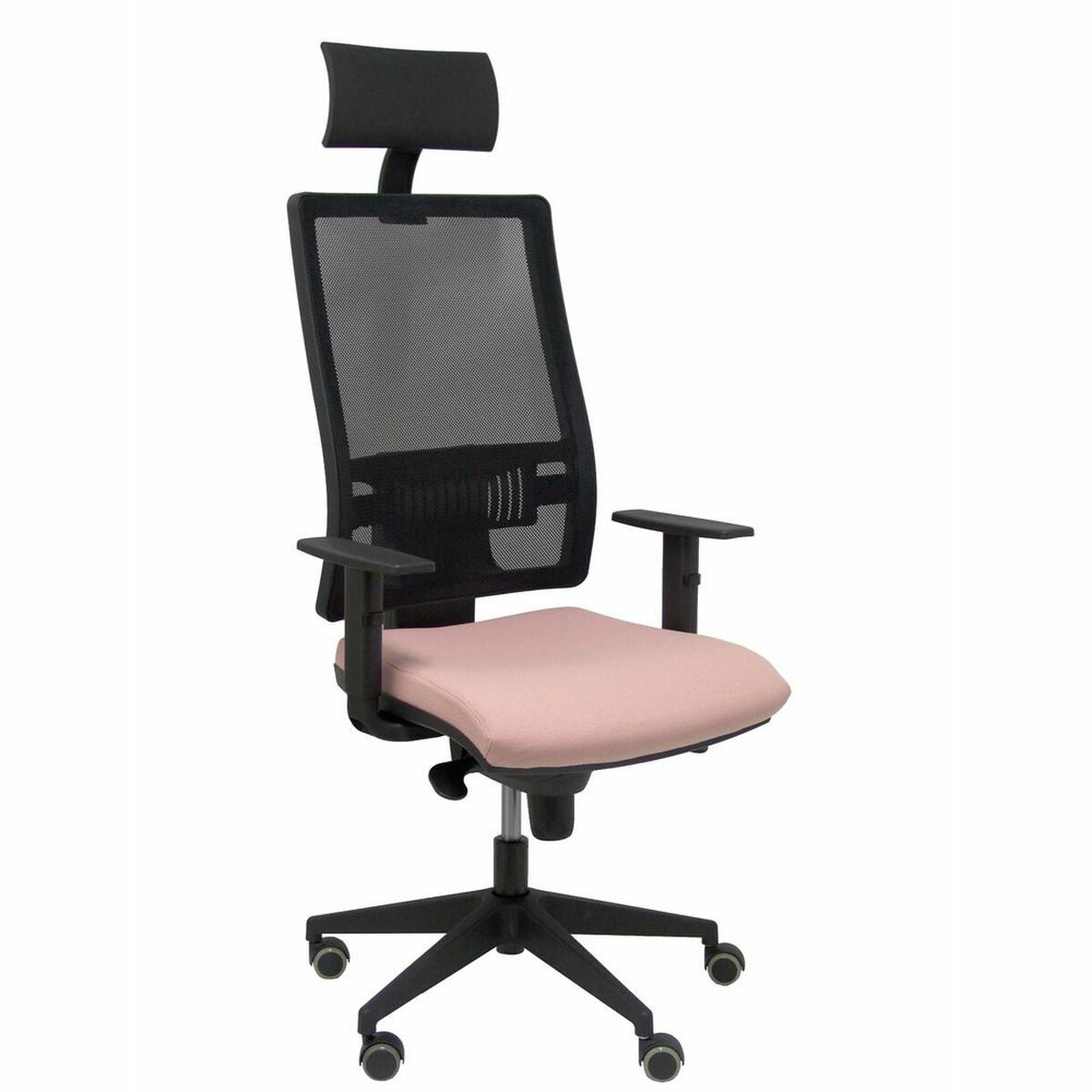 Sedia Ufficio con Poggiatesta Horna bali Piqueras y Crespo BALI710 Rosa Rosa chiaro 2 S5702525_0