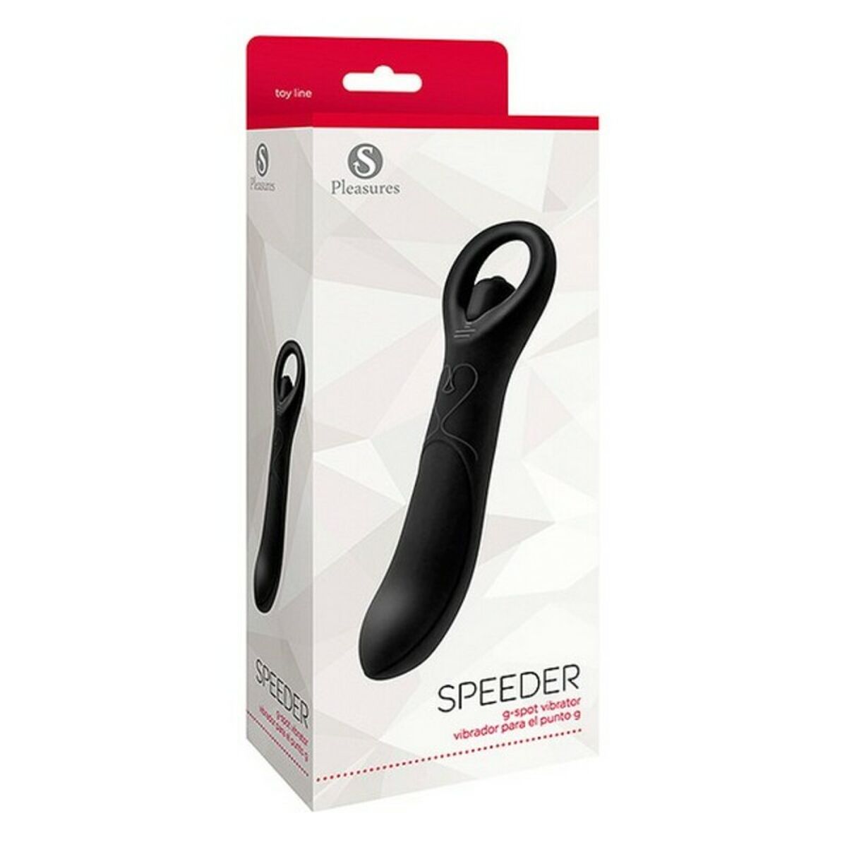 Vibratore per il Punto-G S Pleasures Speeder Nero 3 S4001839_1