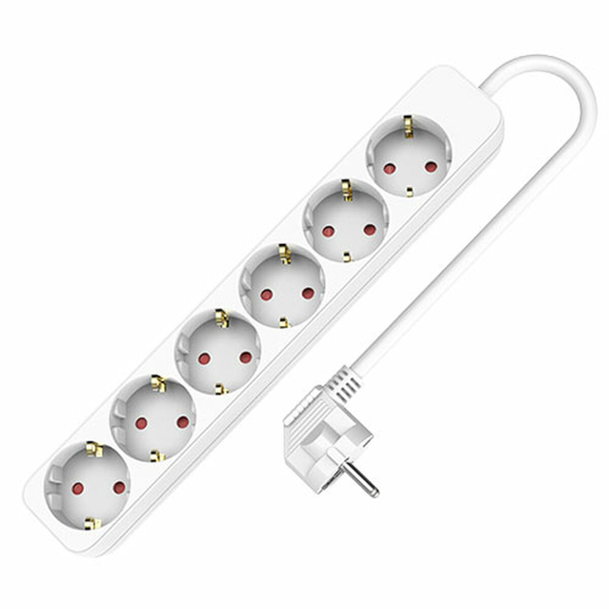 Multipresa con 6 Prese senza Interruttore TM Electron (1,5 m) 2 S6505247_0
