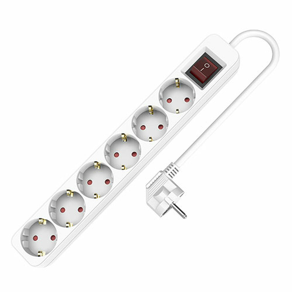 Multipresa 6 Prese con Interruttore TM Electron (1,5 m) 2 S6505248_0