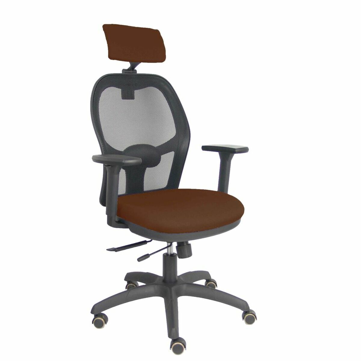 Sedia Ufficio con Poggiatesta Piqueras y Crespo B3DRPCR Marrone scuro 2 S5703862_0