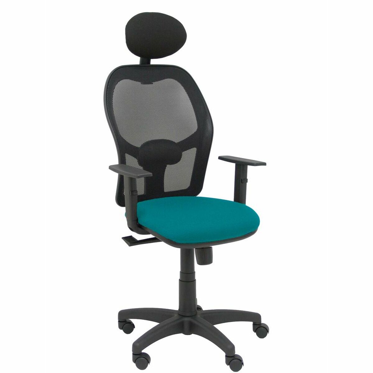 Sedia Ufficio con Poggiatesta Piqueras y Crespo B10CRNC Azzurro Verde petrolio 2 S5703921_0