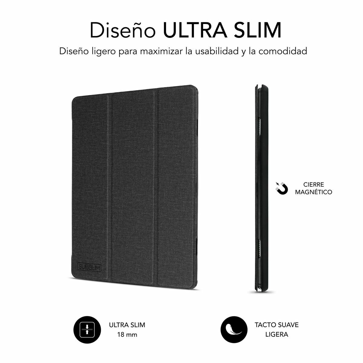 Custodia per Tablet Subblim SUBCST-5SC250 Nero 6 S5622363_4