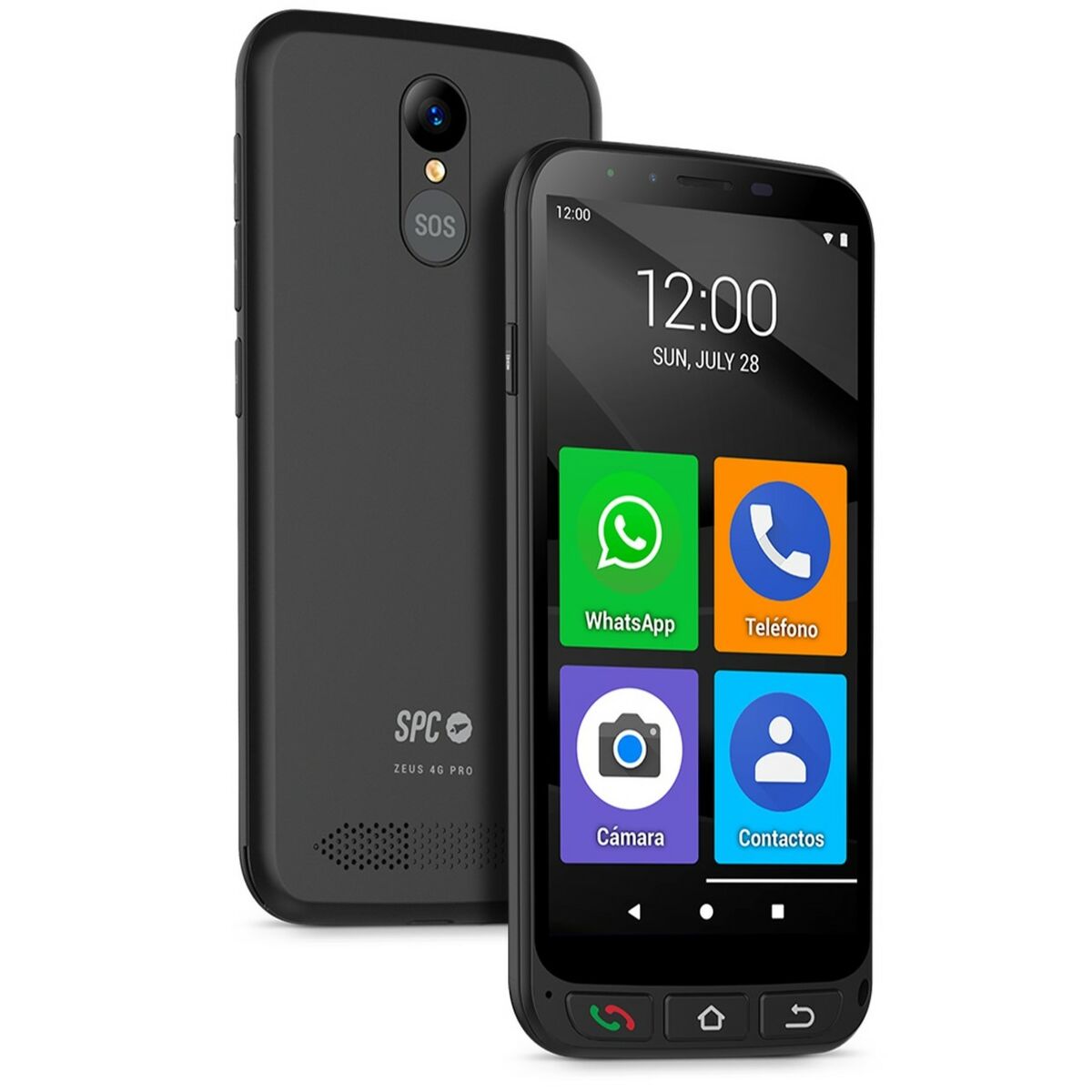 Telefono Cellulare SPC ZEUS 4G PRO 5,5" 4 GB RAM 4 GB 64 GB Nero 2 S0457659_0
