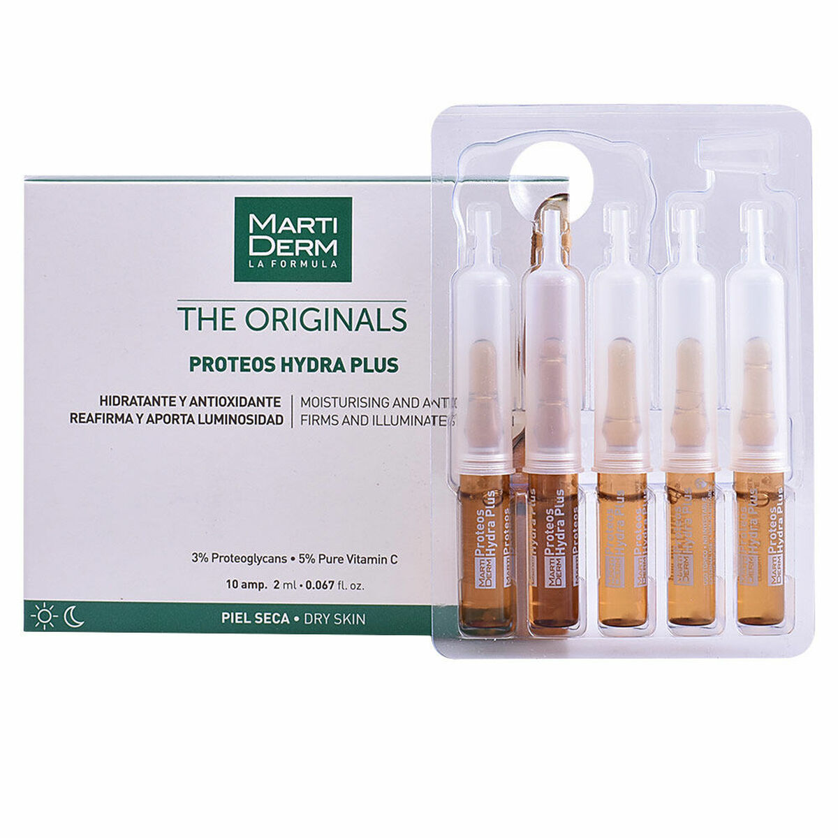 Siero Viso Martiderm 1472-35013 Idratante Antiossidante 2 ml (10 X 2 ml) 2 S0589585_0