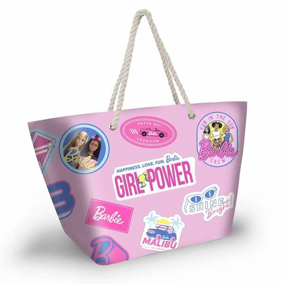 Borsa da Mare Karactermania Barbie Soleil Malibu 37 x 52 x 17 cm 2 S2434887_0