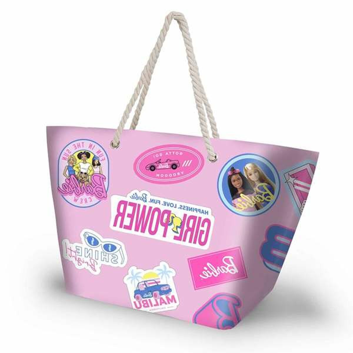 Borsa da Mare Karactermania Barbie Soleil Malibu 37 x 52 x 17 cm 3 S2434887_1
