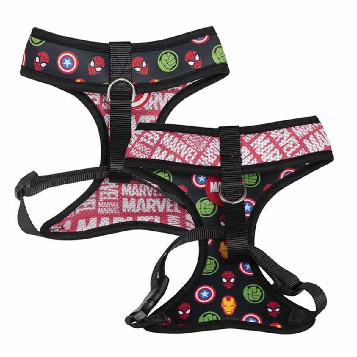 Imbracatura per Cani Marvel Rosso S/M Reversibile 10 S2448211_8