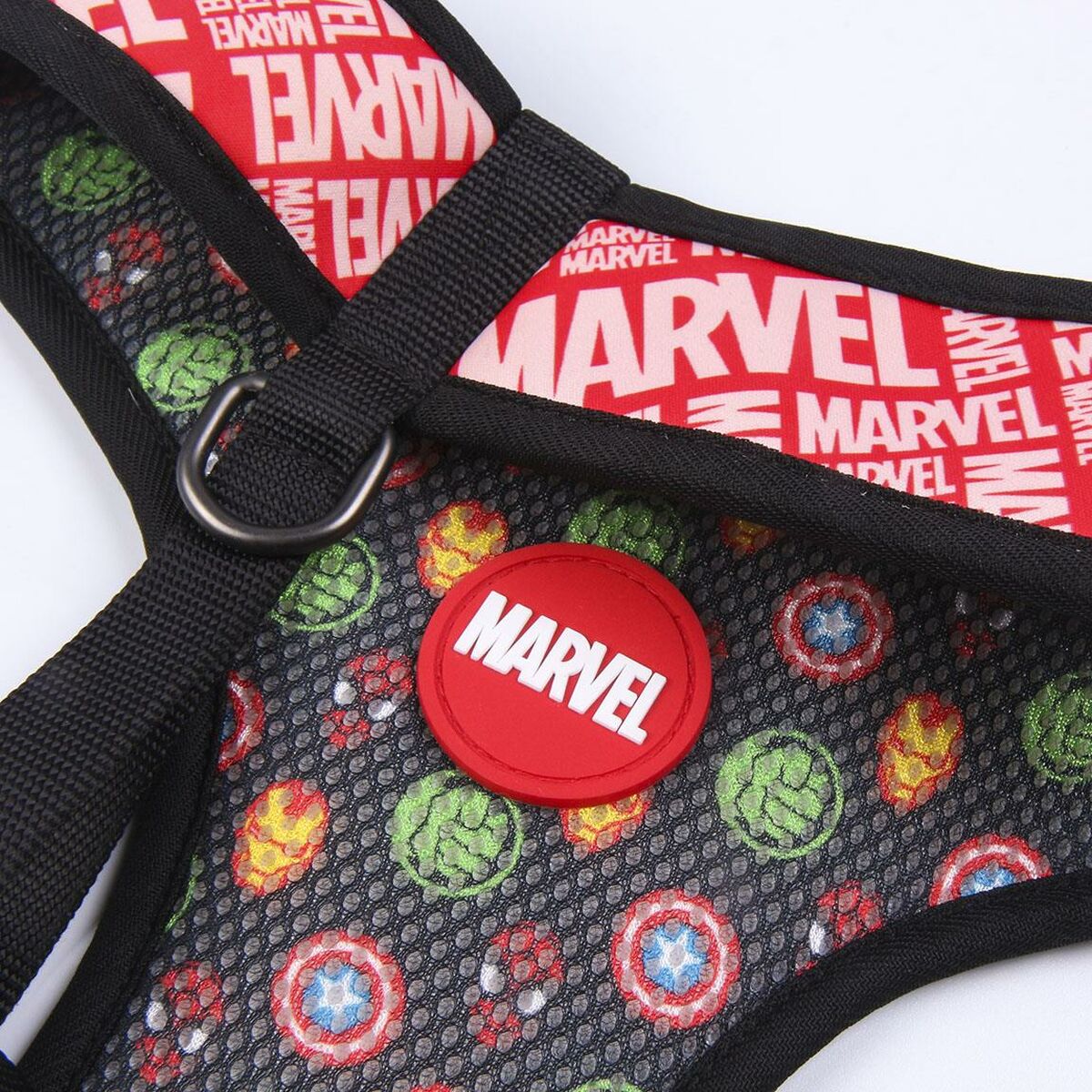 Imbracatura per Cani Marvel Rosso S/M Reversibile 5 S2448211_3