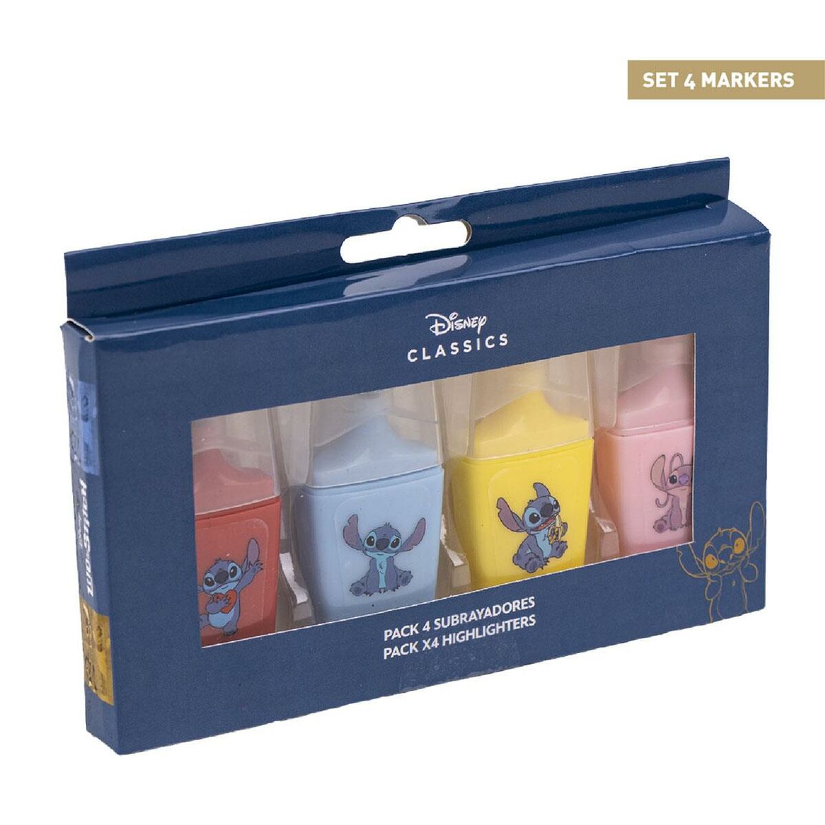 Set di Evidenziatori Stitch 4 Pezzi 4 S2449105_2