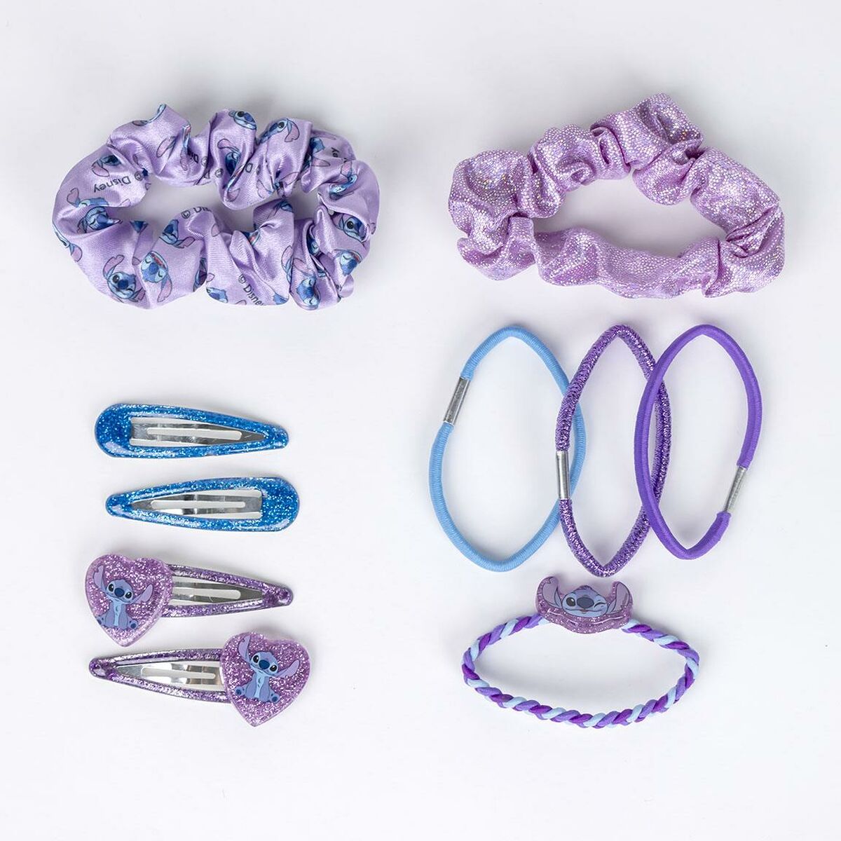 Accessori per i Capelli Stitch 10 Pezzi Azzurro Viola 3 S0738242_1