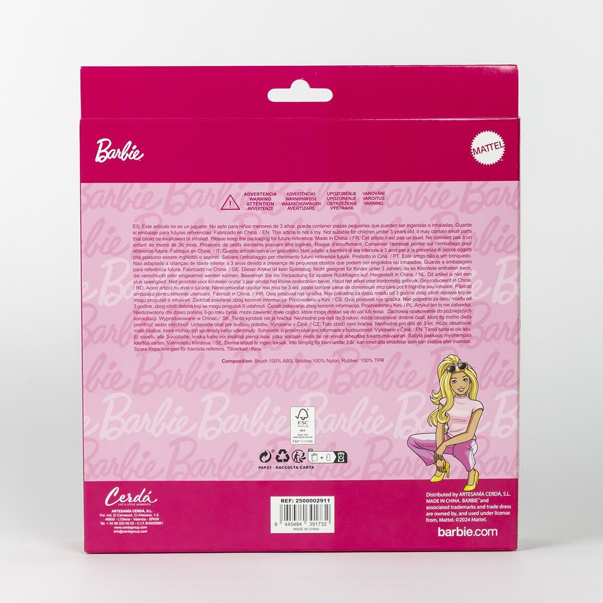 Set di Bellezza Barbie 4 Pezzi 4 S2443900_2