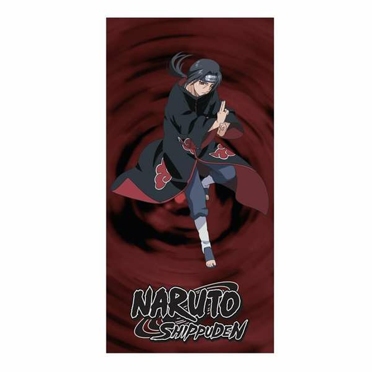Telo da Mare Naruto Rosso 100 % poliestere 2 S0739989_0