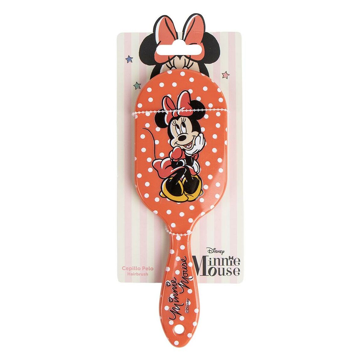 Spazzola Districante Minnie Mouse Rosso 100 % ABS 2 S0741118_0