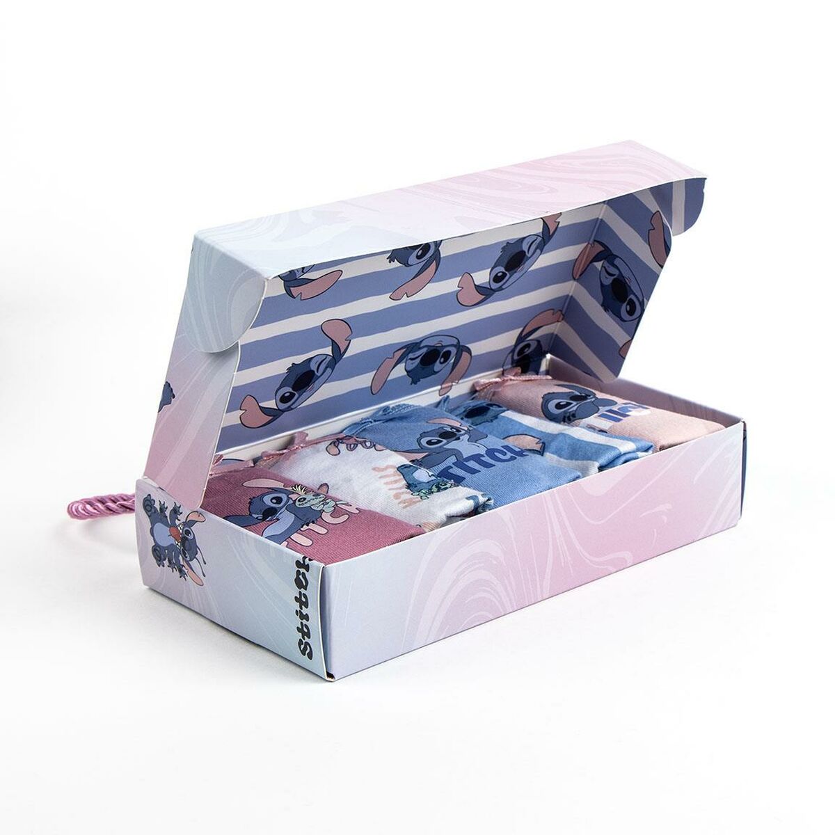 Confezione di Slip da Bambina Stitch Multicolore 5 Unità 3 S0741959_1