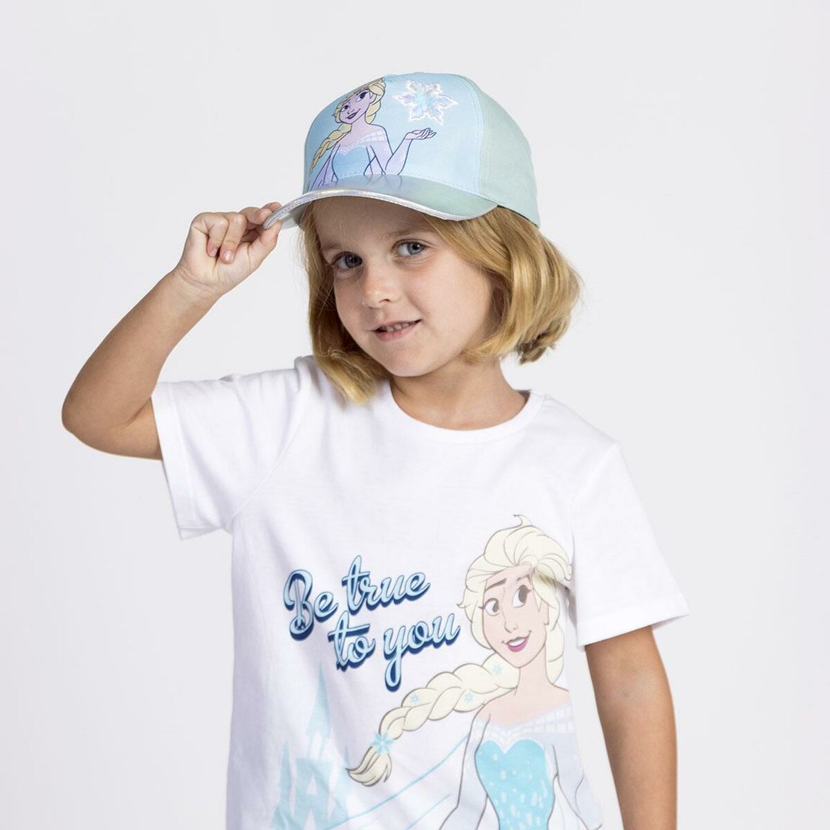 Cappellino per Bambini Frozen Azzurro 5 S0742866_3